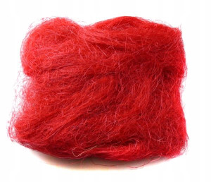 SIZAL sianko włókno agawy Red