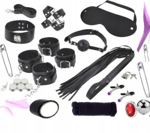 Bdsm Akcesoria Erotyczne Najostrzejszy Zestaw 28el