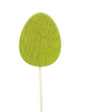 Jajko na patyku JAJKA DREWNO green