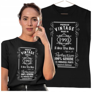 Koszulka Na 30 Urodziny Prezent Vintage Dla Kobiet
