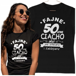 Koszulka Na 50 Lat Dla Kobiety Prezent Idealny