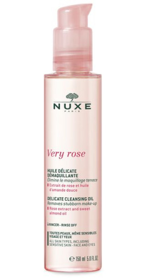 NUXE Very ROSE Delikatny olejek do demakijażu również wodoodpornego 150ml
