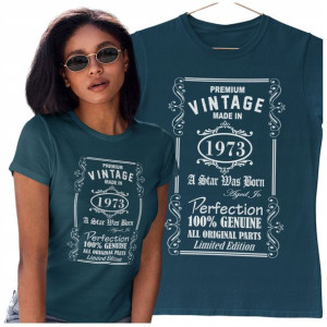 Koszulka Na Prezent Vintage Dla Kobiety 50urodziny