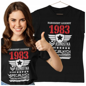 Koszulka Urodzinowa Na 40 Lat Narodziny Legendy
