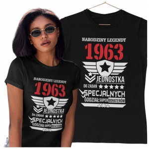 Koszulka Urodzinowa Na 60 Lat Narodziny Legendy