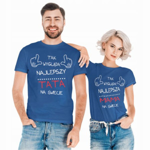 Koszulki Dla Mamy I Taty Zestaw Dwóch Koszulek Na