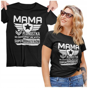 Prezent Dla Mamy Koszulka Militarna Mama Jednostka