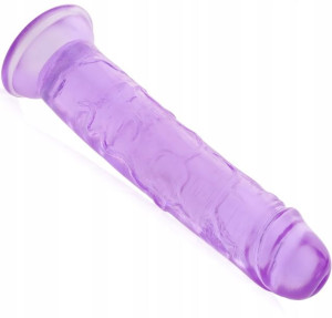 Sztuczny Penis Dildo Na Mocnej Przyssawce 19,5 Cm