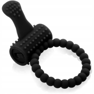 Pierścień Ring Na Penisa Z Wibracjami + Wypustka