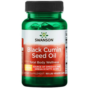 SWANSON Olej z nasion czarnego kminu  Black Cumin Seed Oil (olej z czarnusz