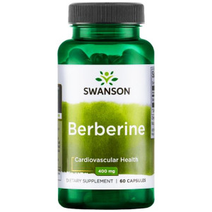 SWANSON Berberyna 400mg 60 kapsułek - suplement diety