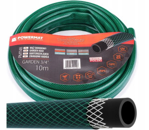 Wąż OGRODOWY Do Wody 3/4'' 10m 3 Warstwowy 20 Bar