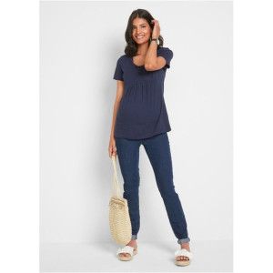 Bonprix Spodnie Ciążowe Z Pasem Rurki Jeansy Jegginsy 38-40 927996