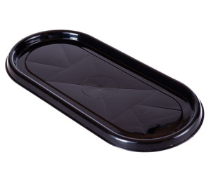 Podstawka pod znicz z tworzywa czarna 35cm