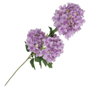 Hortensja bukietowa gałązka 90cm fioletowo różowa