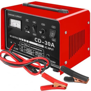 Prostownik Samochodowy do Akumulatorów 12V 24V 30A