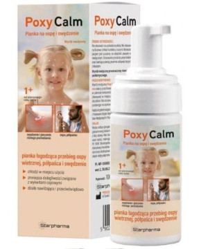 Poxy Calm Pianka na ospę i swędzenie 100ml