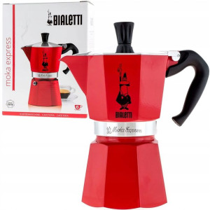 Kawiarka Aluminiowa Bialetti Moka Express 6tz Gaz