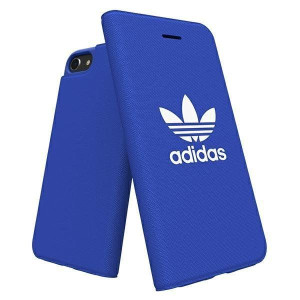 Adidas Booklet Case Canvas Iphone Se 2020/6/6s/7/8 Niebieski/blue 30284