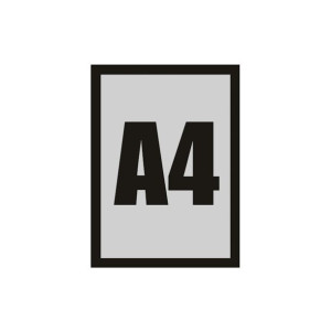 Ramka Magnetic A4 (czarna)