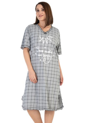 Koszula Nocna bawełniana 1XL plus size duża