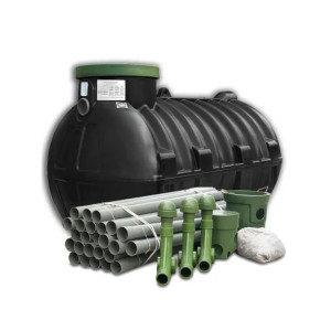 Jednokomorowa Oczyszczalnia Ekologiczna 3000 L Dla 4 -6 Osób 60 Mb. Drenażu