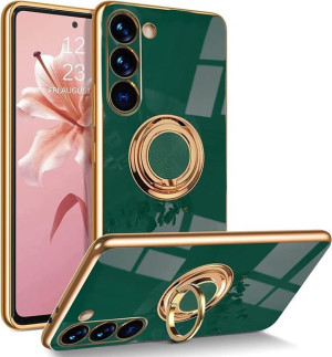Etui Plating Ring +szkło Do Samsung Galaxy S23 Plus