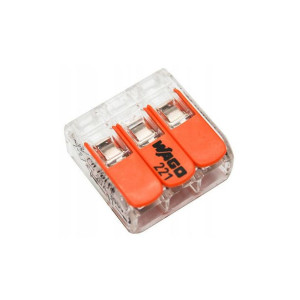 Szybkozłączka Wago 3x4mm Złączka Uniwersalna 1szt