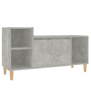 Szafka pod TV, szarość betonu, 100x35x55 cm