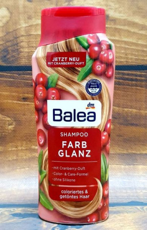 Balea Szampon do włosów farbowanych VEGAN 300 ml CHEMIA NIEMIECKA!