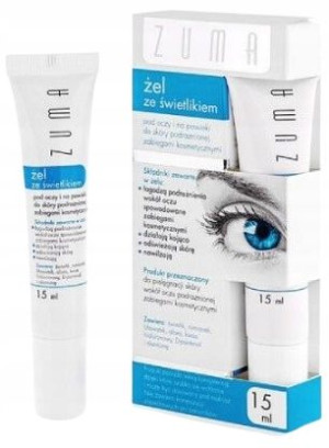 Zuma Żel ze świetlikiem pod oczy i na powieki 15ml