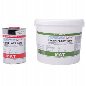 Techniplast 1000 lakier matowy na żywicę 2 kg