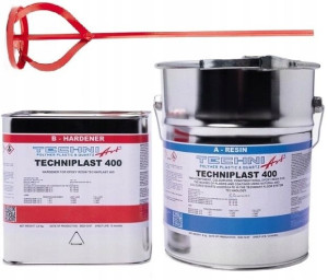 Żywica epoksydowa Techniplast 400 bezbarwna 7,5kg