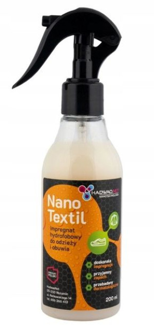 Impregnat do namiotów i plecaków Nano Textil 200ml