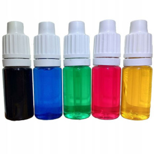 Barwnik do żywicy transparentny komplet 5 x 10ml