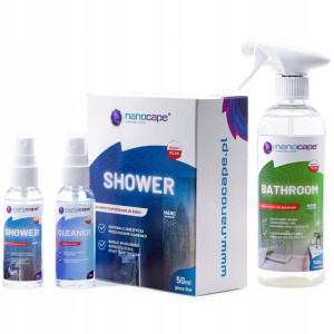 Nanocape Do Kabin Prysznicowych + Nanocleaner