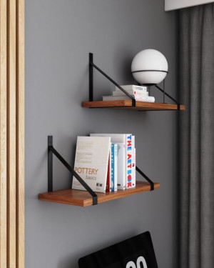 Półka Loft Burgundia Vela 60 Cm