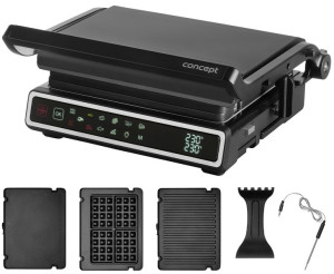 GE3550 Grill ellektryczny z termosondą i płytą do gofrów