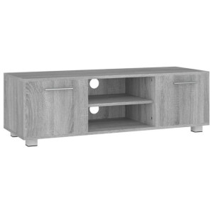 Szafka pod TV, szary dąb sonoma, 110x40x35 cm