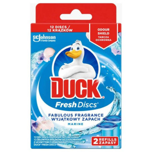 Duck Fresh Discs Marine Krążek Żelowy do WC Zapas 12szt