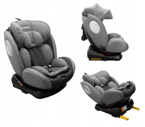 Fotelik samochodowy obrotowy 360° ISOFIX 0-36 kg