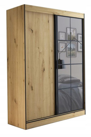 Szafa z lustrem 150 cm przedpokój mała garderoba