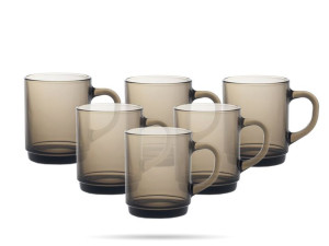 6 x Kubek szklany Versailles Sepia 260 ml DURALEX