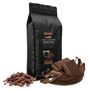Kawa smakowa Czekolada Mleczna ziarnista 1kg