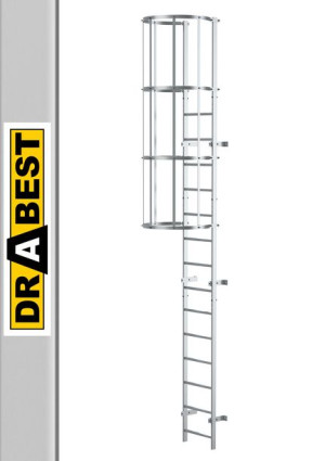 Drabina ewakuacyjna aluminiowa do 3m udźwig 150 kg