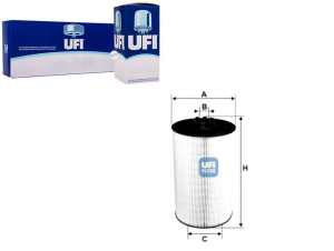 Filtr Oleju Db Atego 1317 (ciezarowe) Ufi