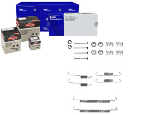 Sprężyny Szczęk Ham. Bmw Tył E36 316 318 -abs Delp