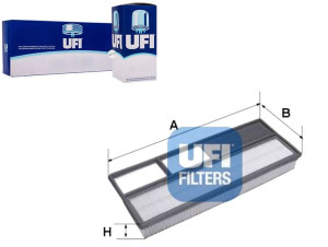 Filtr Powietrza Grande Punto 1.3jtd 16v 05- Ufi