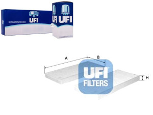 Filtr Kabinowy Kpl. 2 Szt Ufi