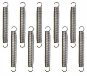 Zestaw 10 Sprężyn Do Trampoliny 130mm 20mm